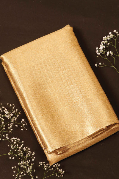 Palam-Silks-Shop-Online-Gold Semi Kora Silk