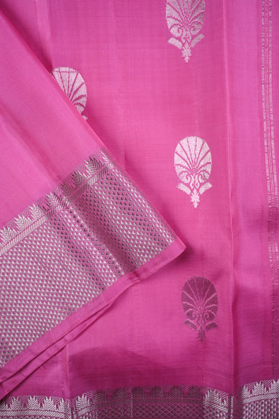 Light Pink Kanchipuram Silk Saree