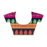 Multicoloured Thread Blouse Material