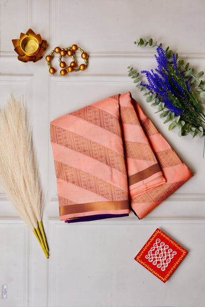 Light Pink Silk Mix Saree