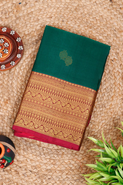 PALAM-SILKS-Manjal Silk Mix Saree