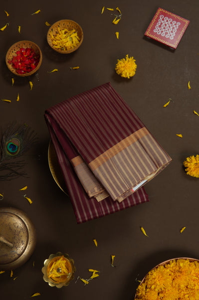 1271395-Palam-Silks-Shop-Online-Burgundy and Peach Soft Silk Saree