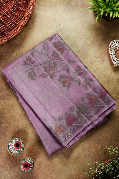 1278126-Palam-Silks-Shop-Online-Lavendar Tussar Saree