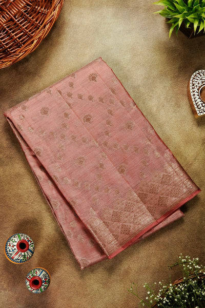 1278139-Palam-Silks-Shop-Online-Onion Pink Tusser Saree