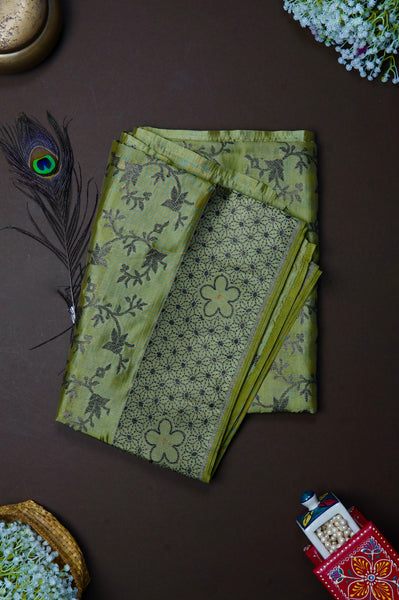 1269471-Palam-Silks-Shop-Online-Pale Leaf Green Semi Tussar Saree