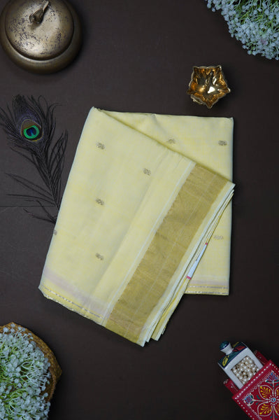 1270144-Palam-Silks-Shop-Online-Yellow Cotton Saree