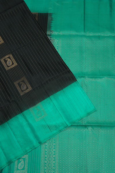 Black Soft Silk Saree