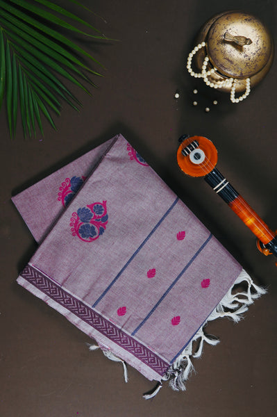 1270466-Palam-Silks-Shop-Online-Dusty Rose Cotton Saree