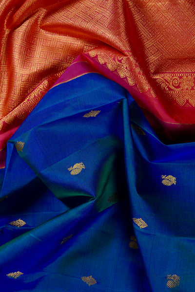 1268384-Palam-Silks-Shop-Online-Navy Blue Kanchipuram Silk Saree