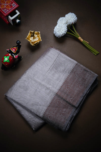 1270597-Palam-Silks-Shop-Online-Silver Grey Semi Silk Cotton Saree