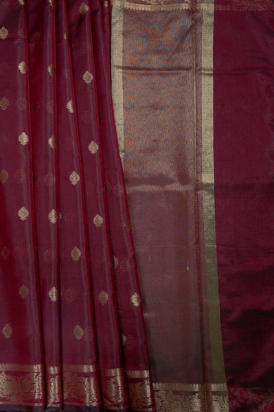1268285-Palam-Silks-Shop-Online-Maroon Supernet Saree
