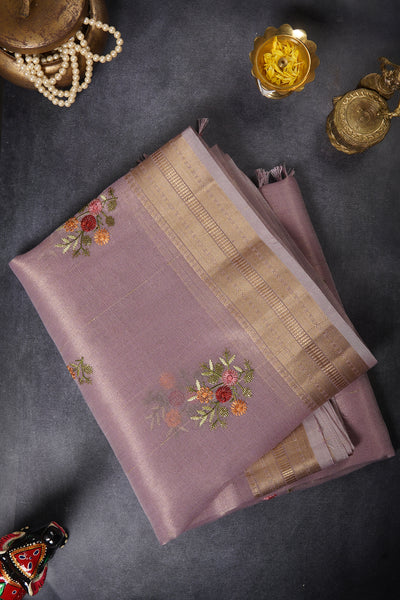 1276574-Palam-Silks-Shop-Online-Mauve Semi Tussar Saree