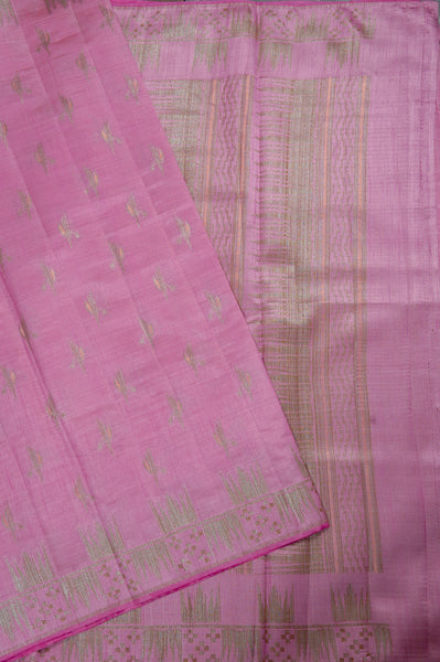 1268437-Palam-Silks-Shop-Online-Orchid Pink Semi Tussar Saree