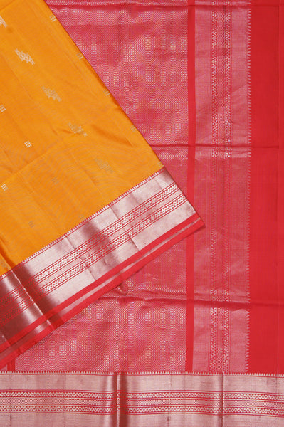 Orange Soft Silk Saree