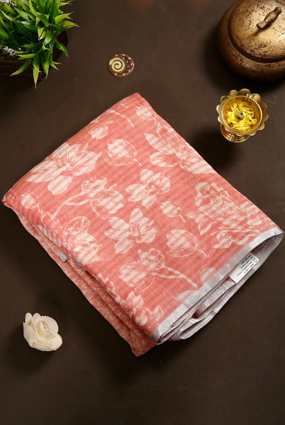 1276704-Palam-Silks-Shop-Online-Peach Linen Saree