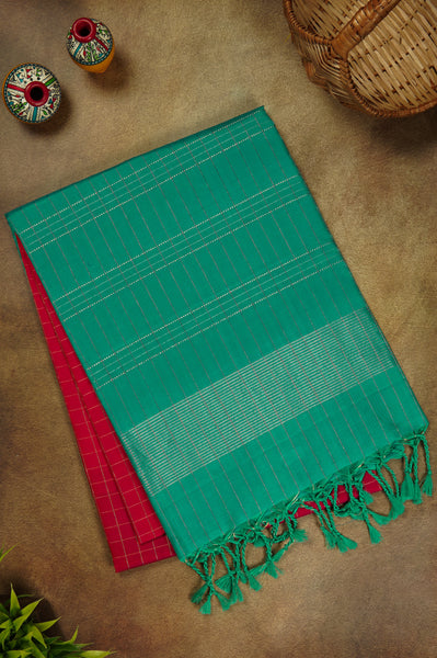 Red Soft Silk Saree