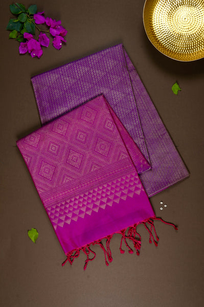 Royal Purple Soft Silk Saree