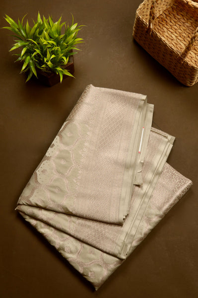 Sage Semi Tussar Saree