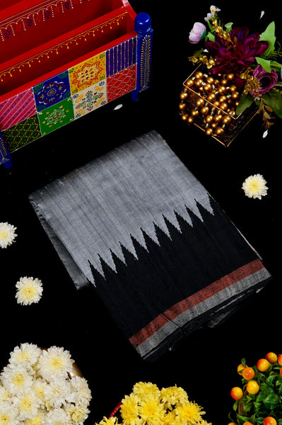 1238110-Palam-Silks-Shop-Online-Slate Gray Pure Silk Saree