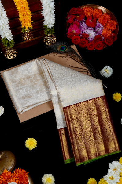 1263362-Palam-Silks-Shop-Online-Ivory Kanchipuram Silk Saree