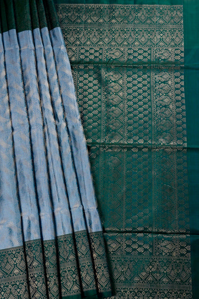 1267591-Palam-Silks-Shop-Online-Ice Blue Soft Silk Saree