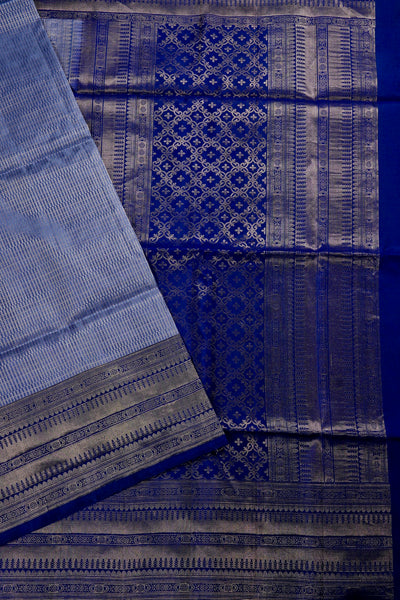 1267593-Palam-Silks-Shop-Online-Blue Grey Soft Silk Saree