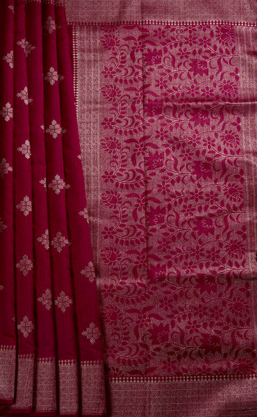 1267262-Palam-Silks-Shop-Online-Merlot Semi Tussar Saree