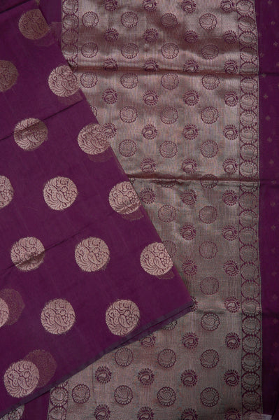 1269084-Palam-Silks-Shop-Online-Crimson Purple Semi Silk Cotton Saree