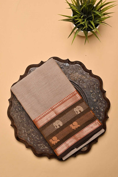 Palam-Silks-Soft Stone Cotton Saree