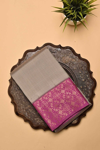 Palam-Silks-Beaver Silk Mix Saree
