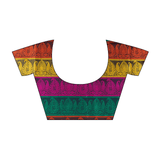 Multicoloured Thread Blouse Material