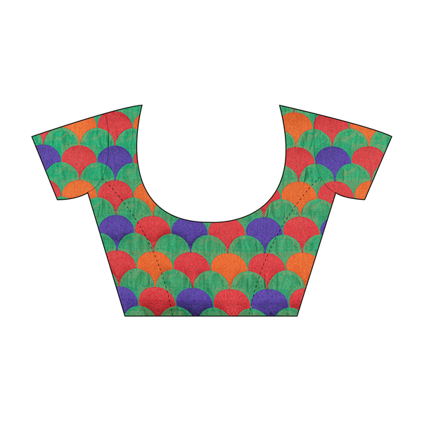 Green Cotton Blouse Material