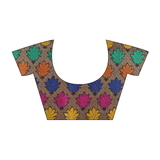 Multicoloured Thread Jacquard Blouse Material