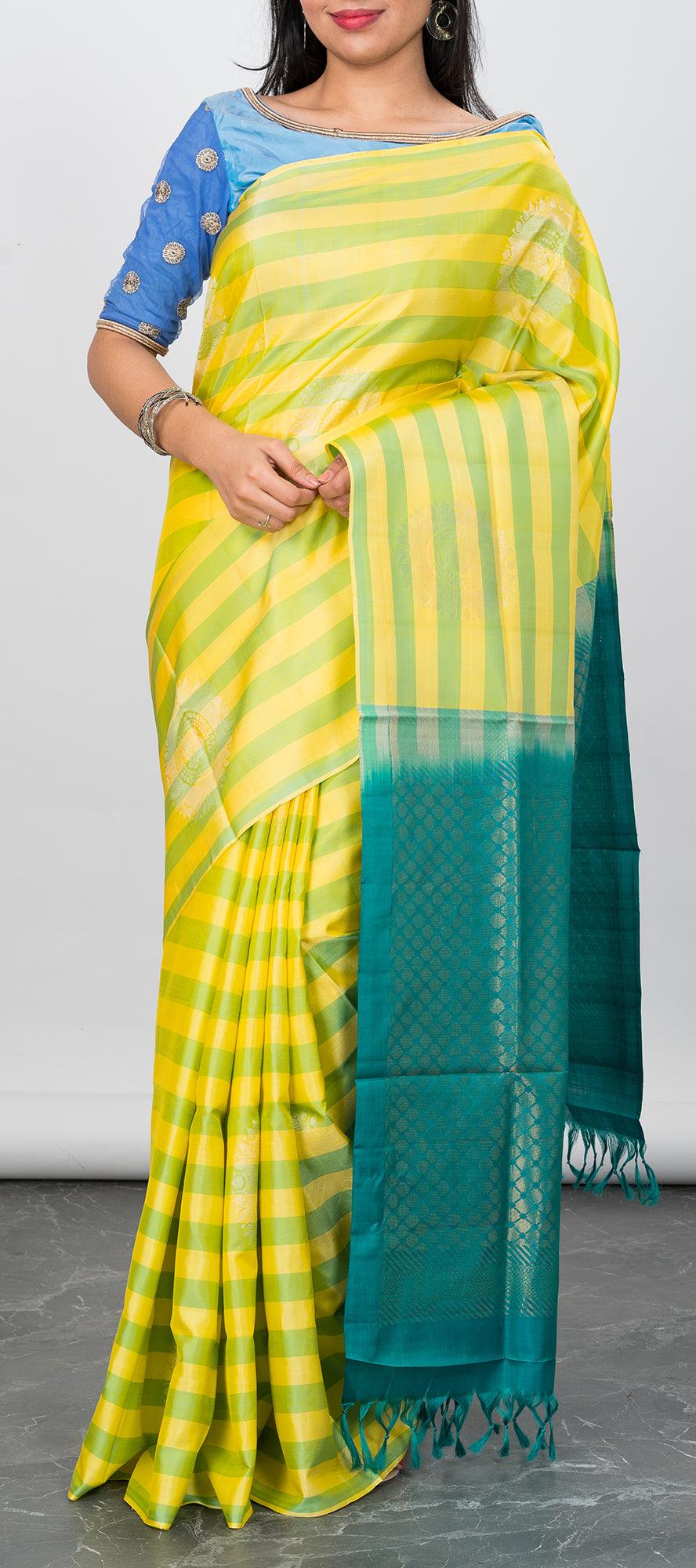 Buy BHAKARWADi Pink Cotton Blend Checks Saree With Blouse Material_(  Gor_RUC-366-Pink ) Online at Best Prices in India - JioMart.