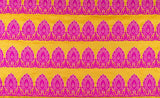 Mustard Thread Jacquard Blouse Material