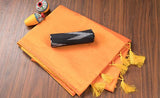 Plain Semi Tussar Saree