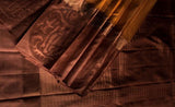 Mango yellow kanchipuram silk saree