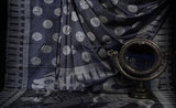 Purple kanchipuram silk saree